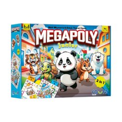 Megapoly Junior Emlak Ticaret Oyunu 2 in1 4+ Yaş - Route Games