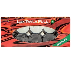 Melamin Tavla Pulu Büyük Boy - Klas Oyun Aletleri