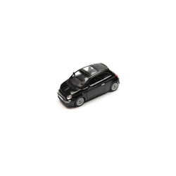 Metal Çek Bırak Araba Kinsmart 2007 Fiat 500 1:28 - 5