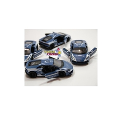 Metal Çek Bırak Araba Kinsmart Lamborghini Huracan Police LP610-4 - Kinsmart