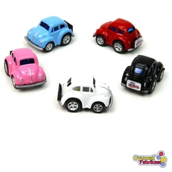 Metal Çekbırak Sevimli Mini Kaplumbağa Araba 5 Cm - 2