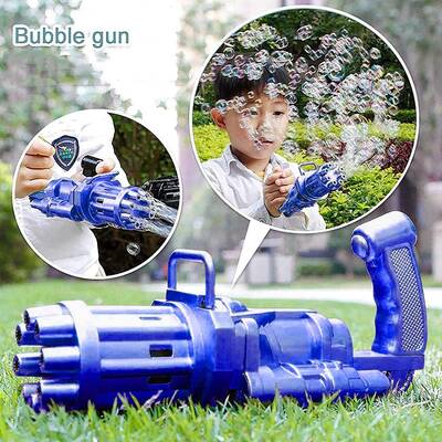 Miajima Bubble Gun Pilli Otomatik Oyuncak Baloncuk Tabancası
