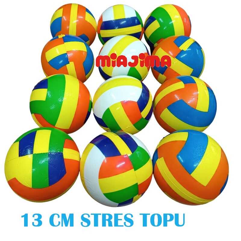 Miajima Büyük Boy Jumbo Stres Topu 13 Cm
