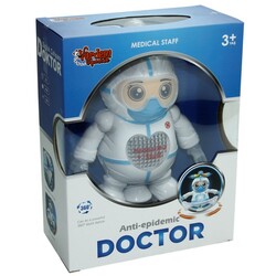 Miajima Dans Eden Müzikli ve Işıklı Oyuncak Doktor Robot - Vardem Oyuncak