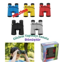 Miajima Oyuncak Çocuk Dürbün Uzak Yakın Ayarlı Kutulu - Miajima