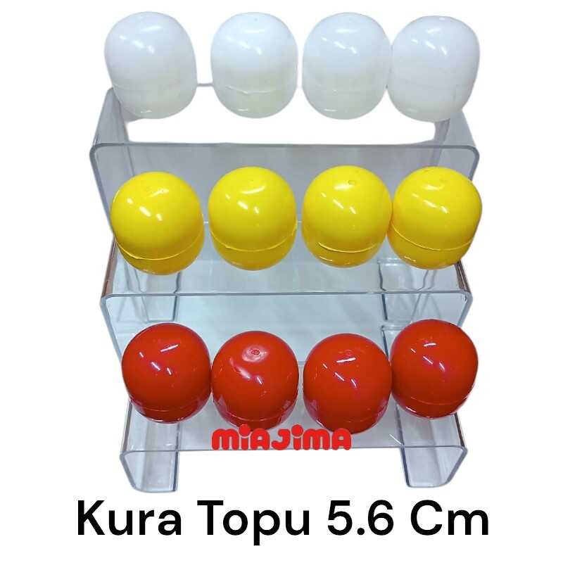 Miajima Plastik Yılbaşı Piyango Çekiliş Kura Topu 5.6 Cm Çap-25 Adet