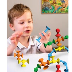 Miajima Vakum Molekül 25 Parça Yapı Taşları Fidget Duyusal Eğitici Oyuncak Squigz - Route Games