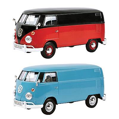Motormax Model Araba 1:24 Volkswagen Type 2 T1 Delivery Van - 1