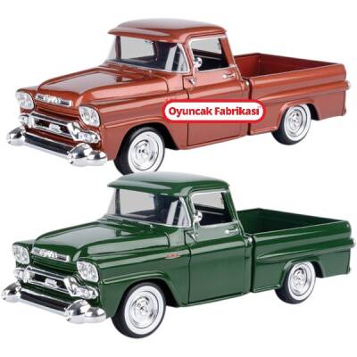 Motormax 1:24 1958 Gmc 100 Wideside Pickup MM-79385 - 1