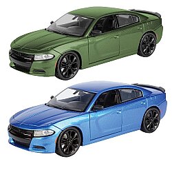Motormax 1:24 2023 Dodge Charger Die Cast Model Araba Metal Gövdeli Açılır Kapılar Lisanslı - Motor Max