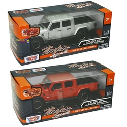 MotorMax 1:24 Model Araba 2021 Jeep Gladiator Overland (Hard Top) - 2