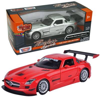 MotorMax 1:24 Model Araba Mercedes-Benz Sls Amg Gt3 - 1