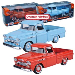 Motormax Araba 1:24 1958 Chevy Apache Fleetline Pickup 79311 - Motor Max