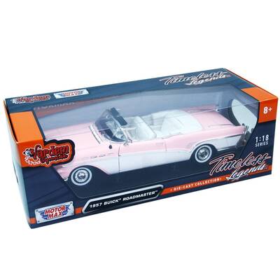 Motormax Model Araba 1:18 1957 Buick Roadmaster - 2