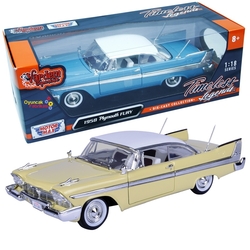 Motormax Model Araba 1:18 1958 Plymouth Fury - Motor Max