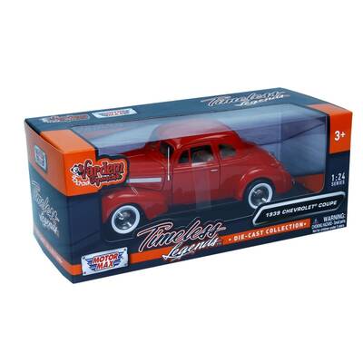 Motormax Model Araba 1:24 1939 Chevrolet Coupe - 4