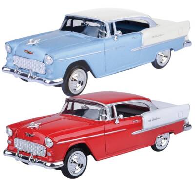 Motormax Model Araba 1:24 1955 Chevy Bel Air - 1