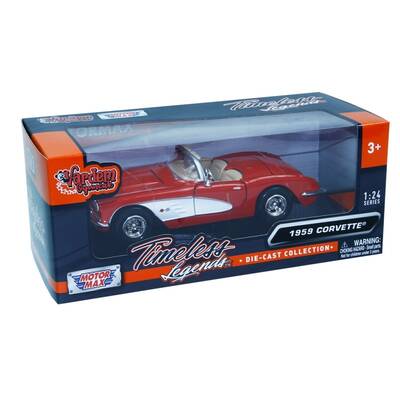 Motormax Model Araba 1:24 1959 Corvette - 4