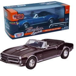 Motormax Model Araba 1:24 1967 Chevy Camaro Ss (Convertible) - 1