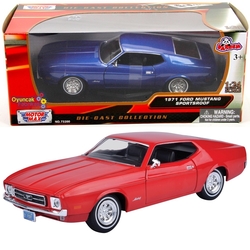 Motormax Model Araba 1:24 1971 Ford Mustang Sportsroof - 3