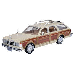 Motormax Model Araba 1:24 1979 Chrysler Lebaron Town & Country - 3