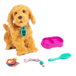 My Fuzzie Friends Sevimli Labradoodle Türkçe İnteraktif Moji Büyük Sevimli Köpek - 4