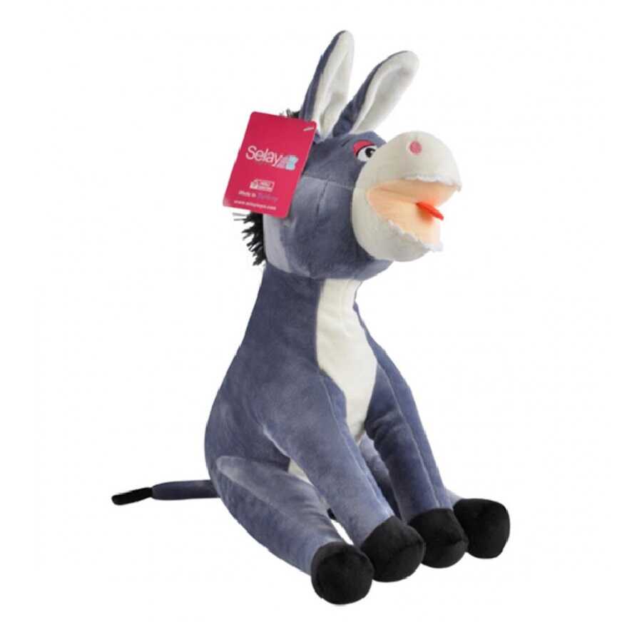 Neşeli Peluş Eşek 35 Cm