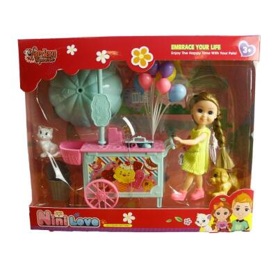 Nini Love Ice Cream Oyuncak Bebek Set - 1