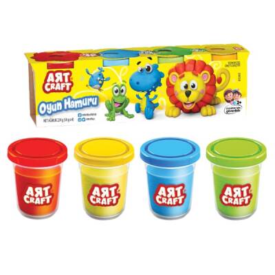 Oyun Hamuru 4lü Art Craft 224 gr - 1
