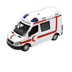 Oyuncak Ambulans Minibüs Mercedes Sesli Işıklı - Vardem Oyuncak
