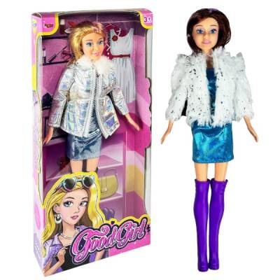 Oyuncak Bebek 29 Cm Ceketli Parlak Elbiseli Bebek - 2