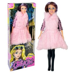 Oyuncak Bebek 29 Cm Kürklü Çizmeli Bebek - 2