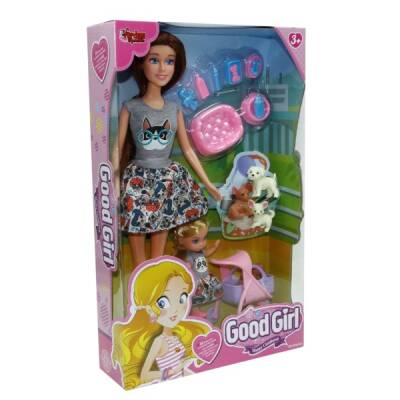 Oyuncak Bebek Anne Kız Pet Shopta Bebek 29 Cm - 2