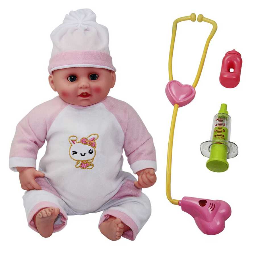 Oyuncak Bebek Doktor Seti Çitlenbik 16 Foksiyonlu