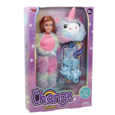 Oyuncak Bebek Hayvan Kostümlü Aksesuarlı Bebek 29 Cm - 1