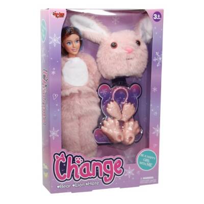 Oyuncak Bebek Hayvan Kostümlü Aksesuarlı Bebek 29 Cm - 4