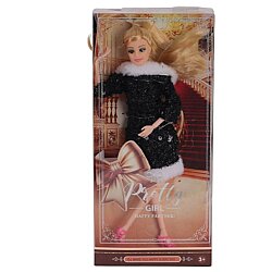 Oyuncak Bebek Pretty Girl Pullu Kürklü Manken Bebek Şık Kıyafetli Moda Bebek - 2
