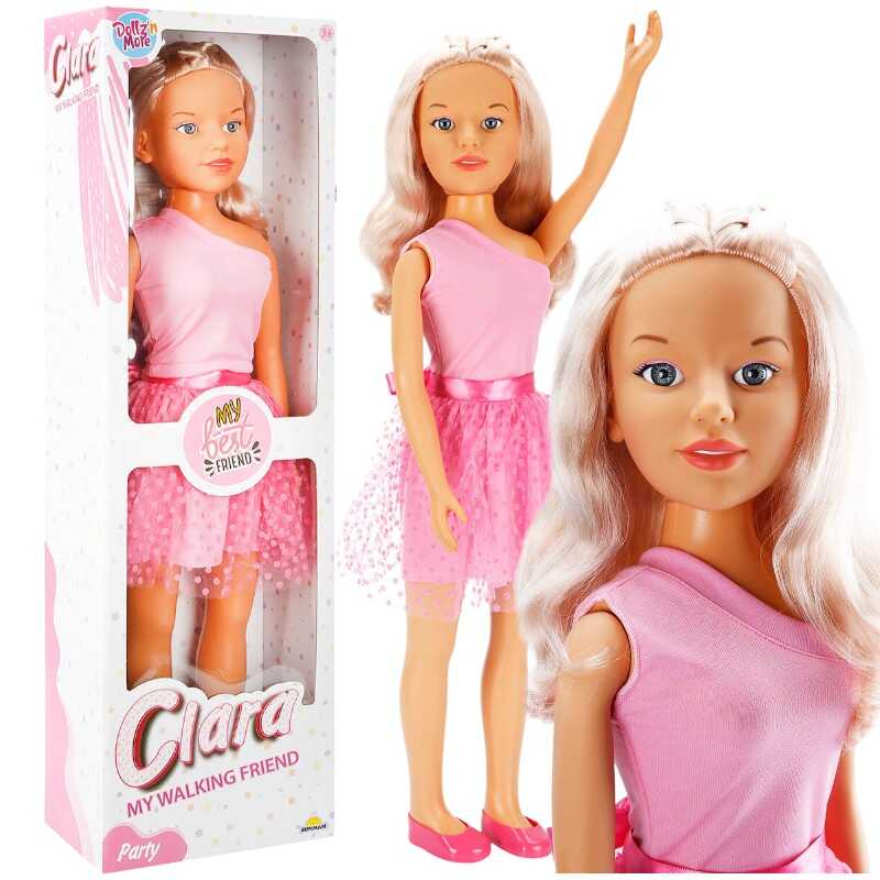 Oyuncak Büyük Bebek Clara Partiye Hazır 80 Cm