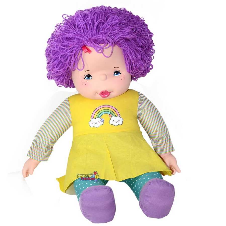 Oyuncak Çıkıta Lahana Bebek 65 cm Renkli Bonus Saçlı