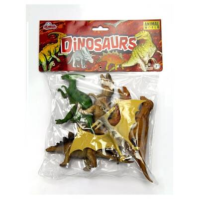 Oyuncak Dinozor Hayvan Seti 13 Cm 6 Adet - 3