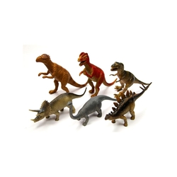 Oyuncak Dinozor Hayvan Seti 6 Parça 20 Cm - 2