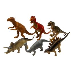 Oyuncak Dinozor Hayvan Seti 6 Parça 20 Cm - 3