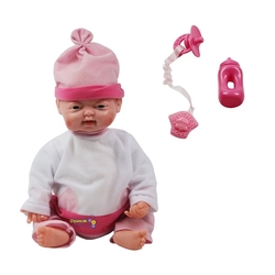 Oyuncak Et Bebek Gerçek Yüz Mimikli Pıtırcık Bebek 40 Cm - 5