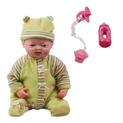 Oyuncak Et Bebek Gerçek Yüz Mimikli Pıtırcık Bebek 40 Cm - 6