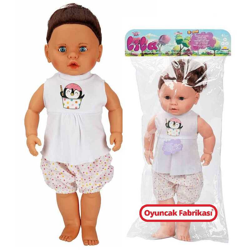 Oyuncak Et Bebek Lila Türkçe Konuşan Bebeğim 65 Cm 60011-kumral