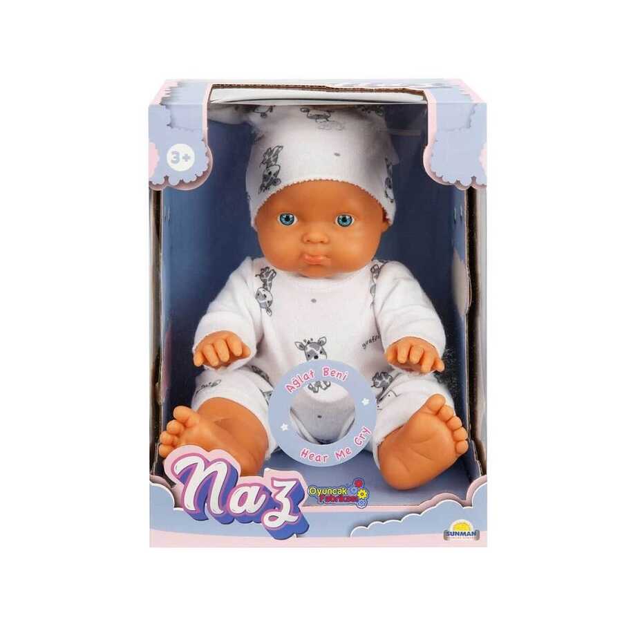 Oyuncak Et Bebek Naz Sesli Ağlayan 23 Cm 20020 Foksiyonlu Bebekler Sunman