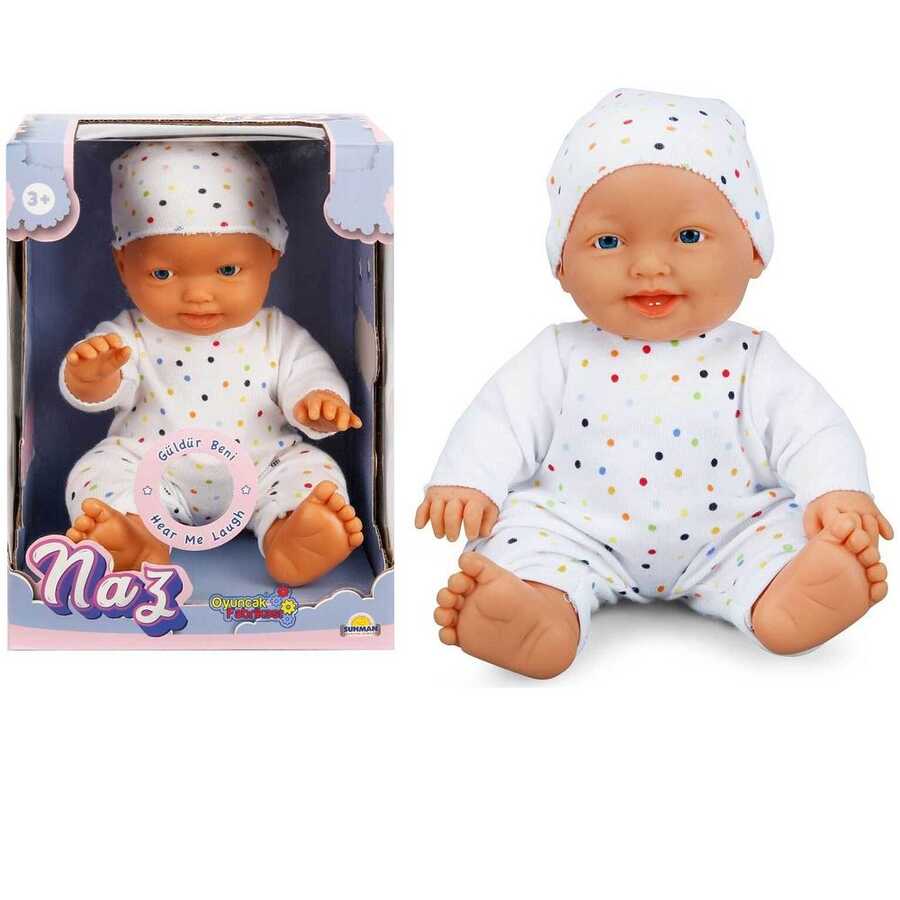 Oyuncak Et Bebek Naz Sesli Gülen 23 Cm 20020 Foksiyonlu