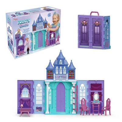 Oyuncak Ev-Buzlar Kraliçesi Şatosu Karlar Ülkesi Şatosu - 1