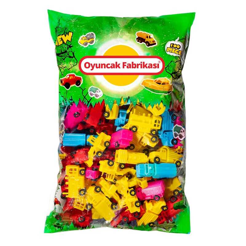Oyuncak Fabrikasi Promosyon Mini Oyuncak İş Araçları İnşaat Araçları 100 Adet