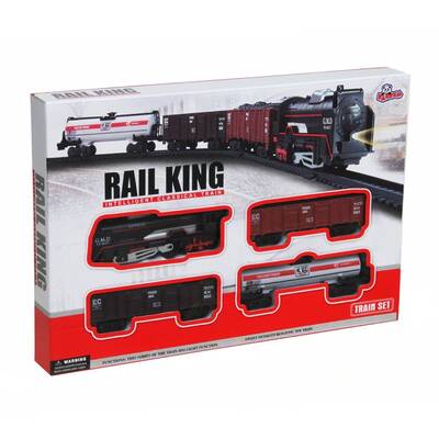 Oyuncak Klasik Ekspres Tren Seti 18 Parça (Rail King) - 2